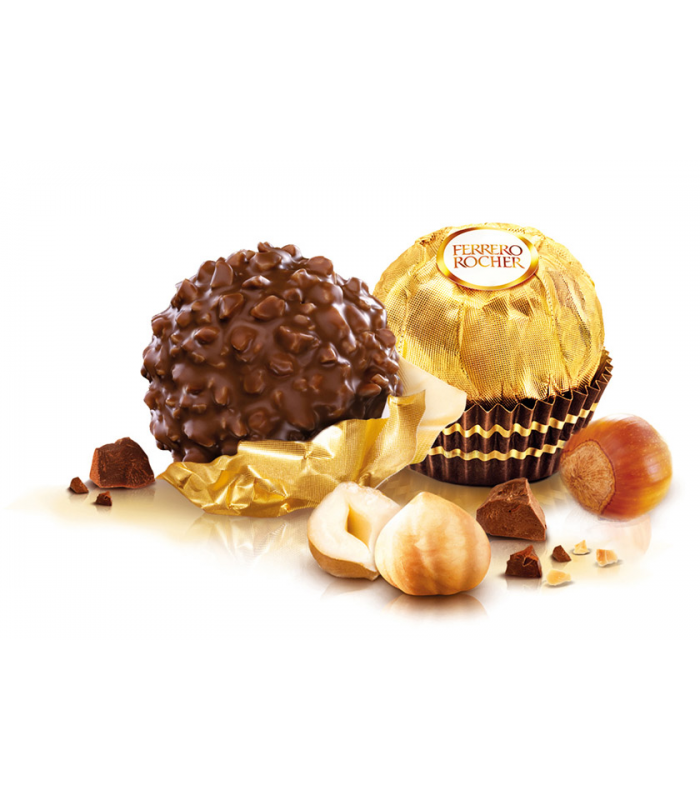 Helado de Ferrero Rocher