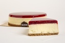 Tarta de queso y frambuesa