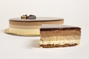 Tarta de tres chocolates grande