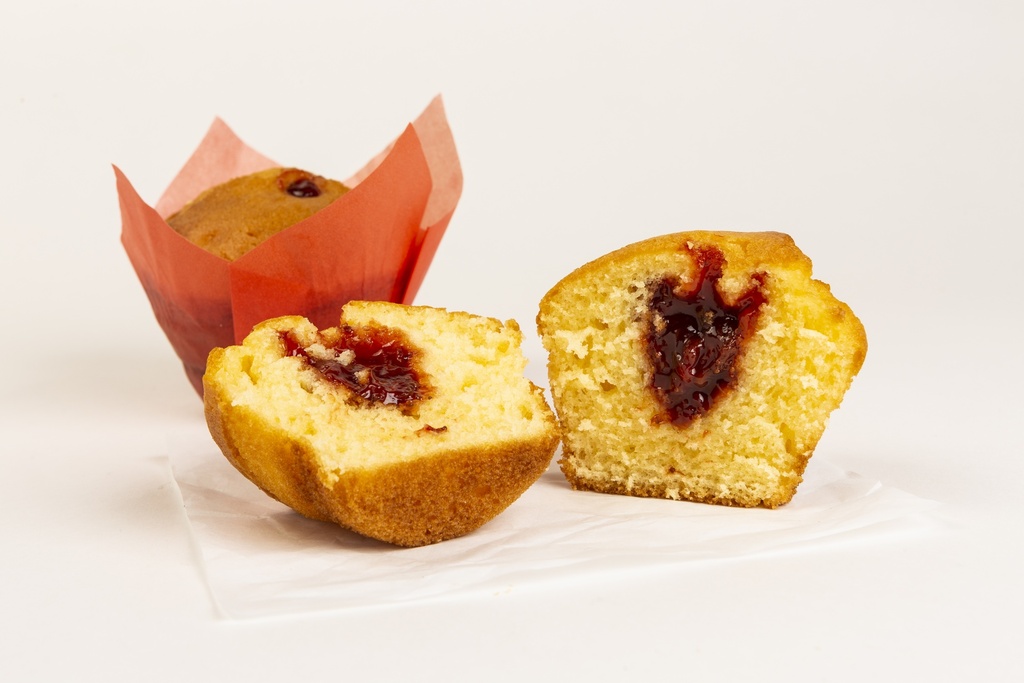 Muffin Relleno Fresa