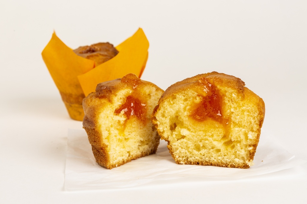 Muffin Relleno Naranja