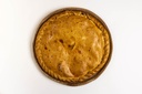 Empanada de bacalao con pasas