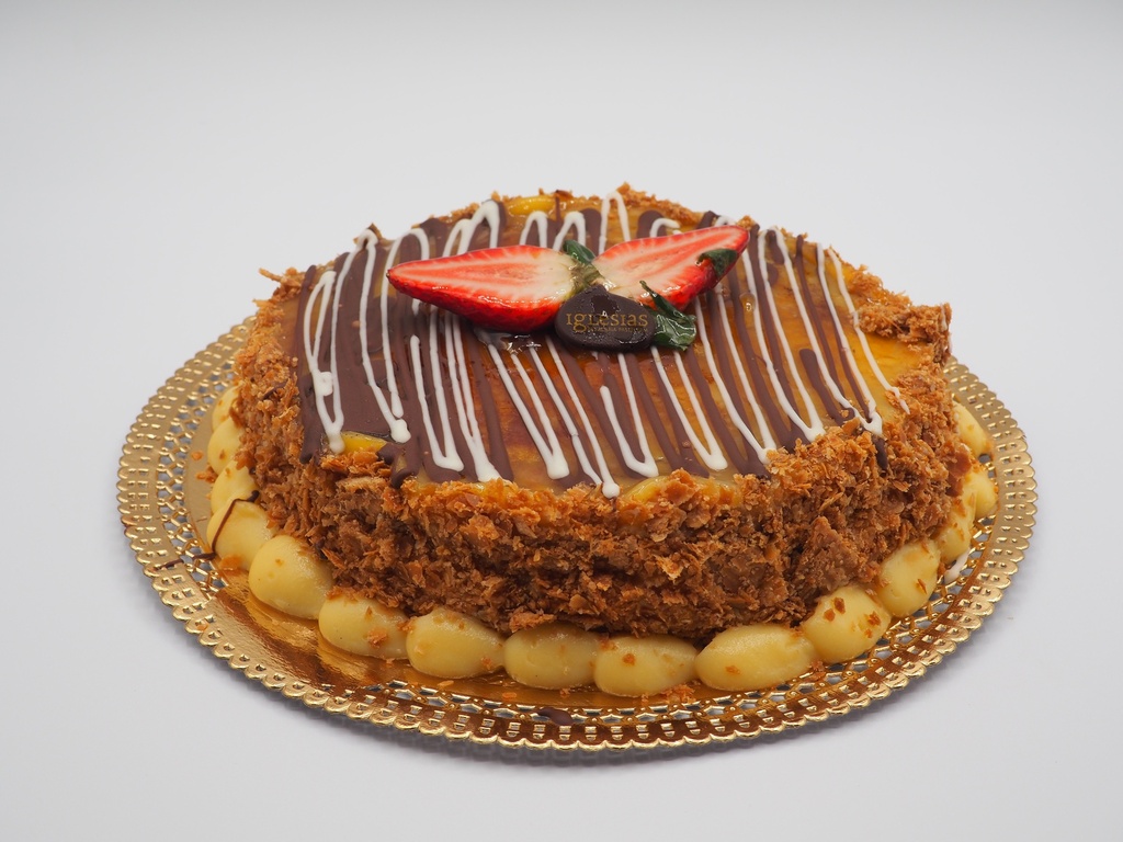 Tarta de Hojaldre + Yema y Crema