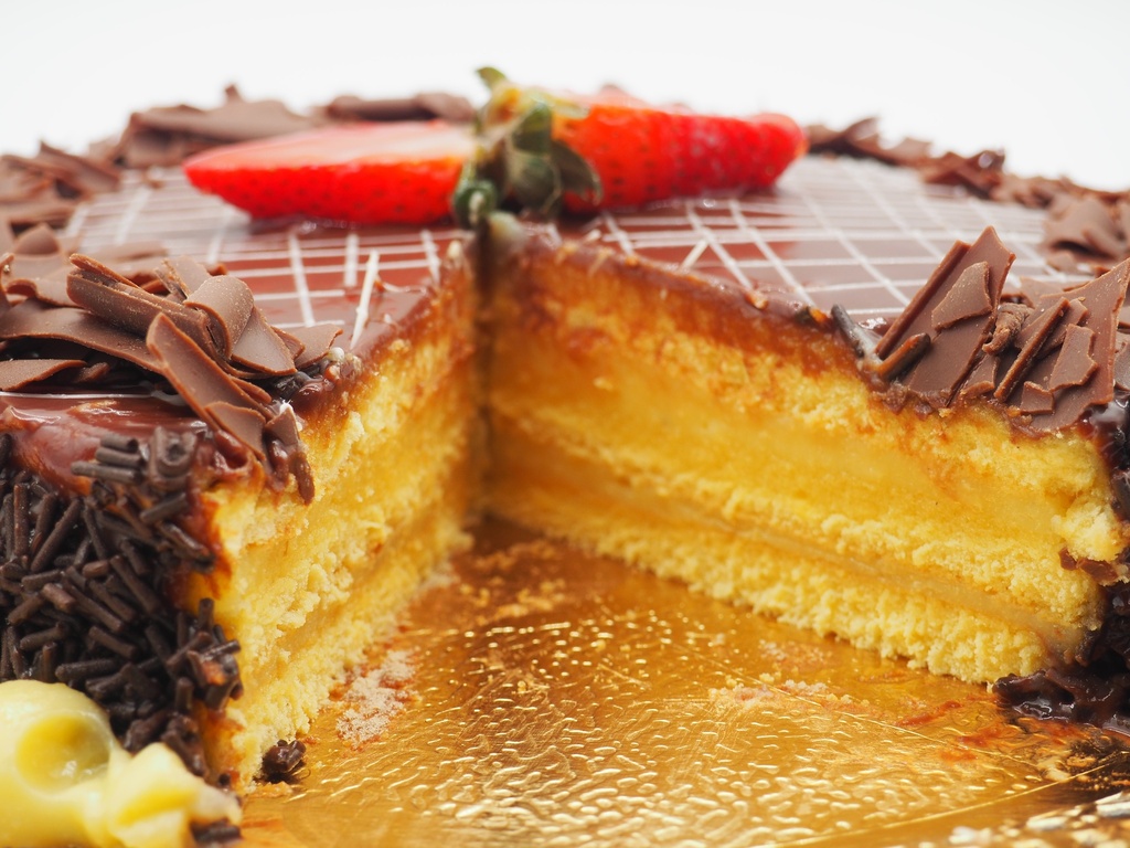 Tarta de Chocolate y Crema