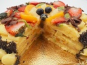 Tarta de Crema y Frutas