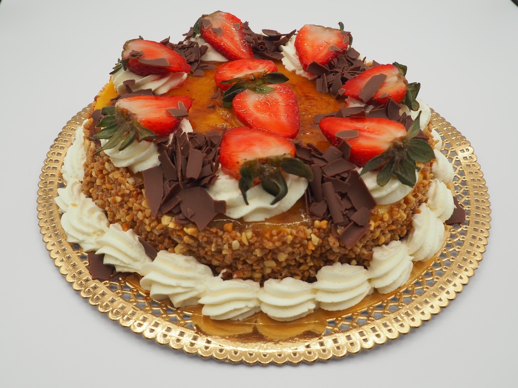 Tarta de Yema y Nata