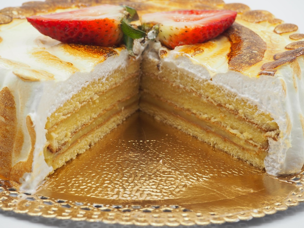 Tarta de Merengue y Crema
