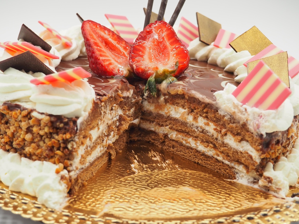 Tarta de Chocolate y Nata