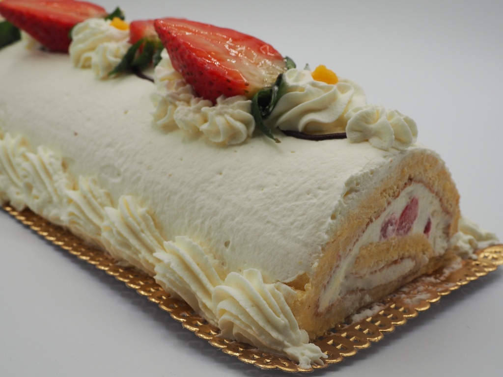 Brazo de Fresas con Nata