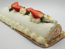 Brazo de Fresas con Nata
