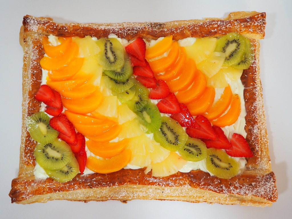 Tarta de Hojaldre y Frutas