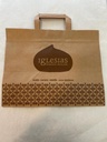 Bolsas Asas papel 250 Uds 32+22x25 Base Ancha