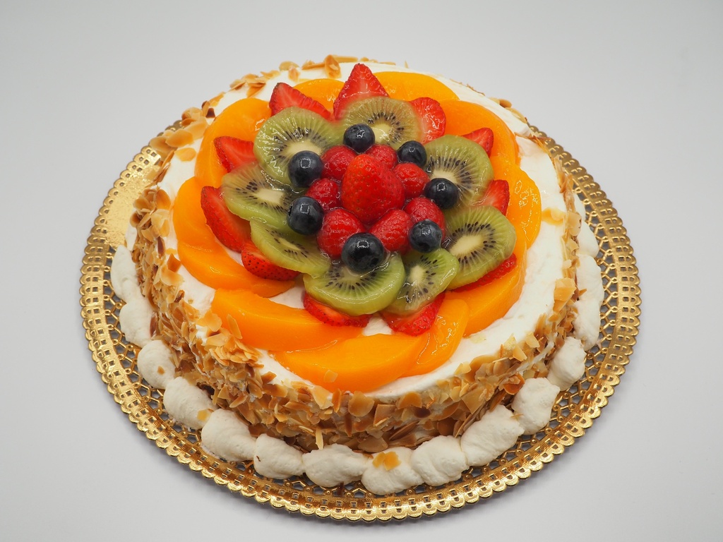 Tarta de Nata y Crema c/ Frutas