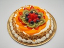 Tarta de Nata y Crema c/ Frutas
