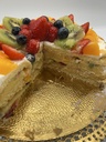Tarta de Nata y Crema c/ Frutas