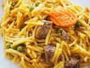 Fideos con Ternera