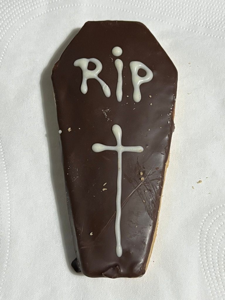 Galletas Halloween Ataúd