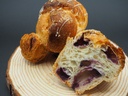 Cruffin de arándanos congelado