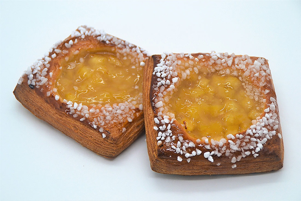 Danesa de manzana congelado