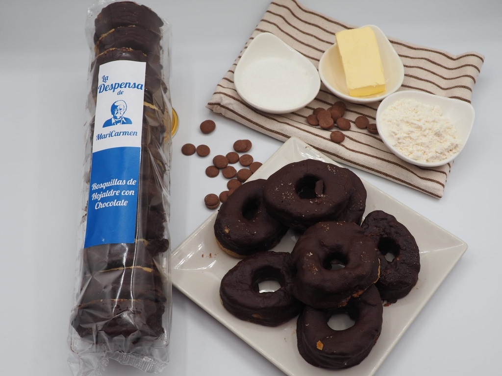 Rosquilla Hojaldre Choco Negro