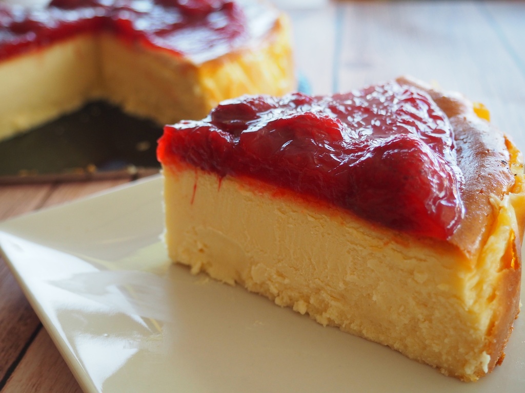 Tarta de Queso y Fresa