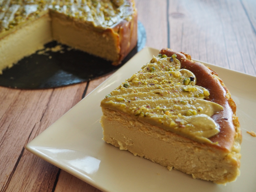 Tarta de Queso y Pistacho