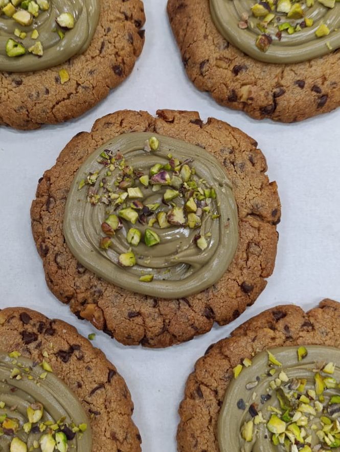 Cookie con Pistacho