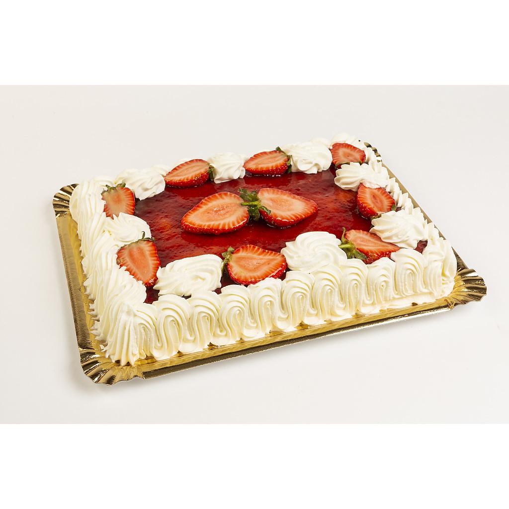 Tarta de Fresas con Nata