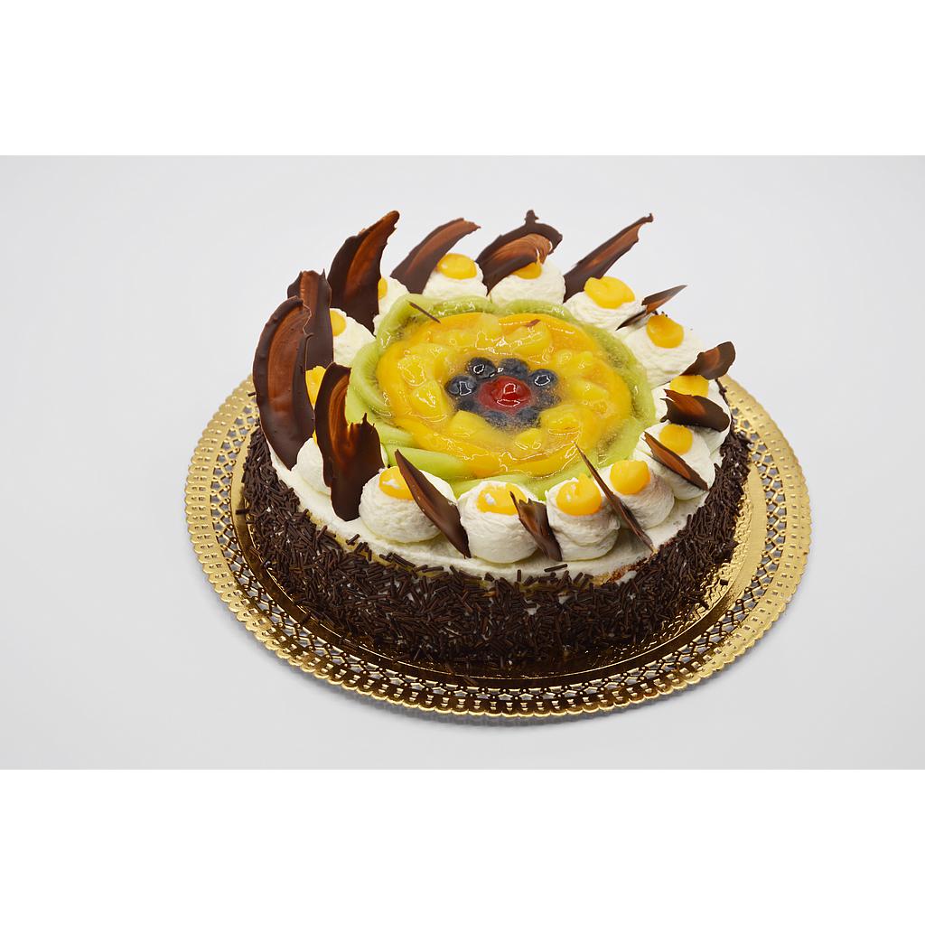 Tarta de Nata con Frutas