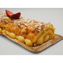 Brazo de Crema y Almendras