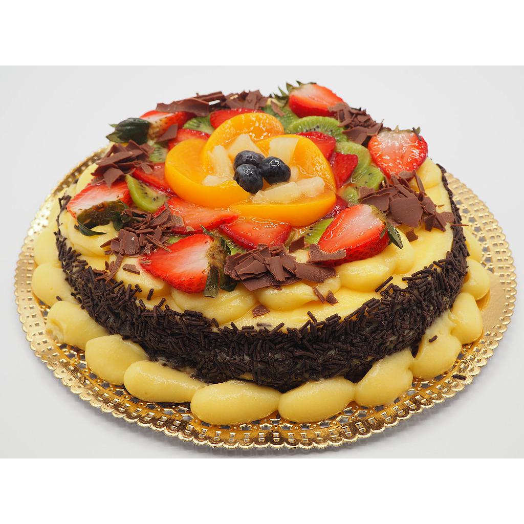 Tarta de Crema y Frutas