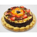 Tarta de Crema y Frutas