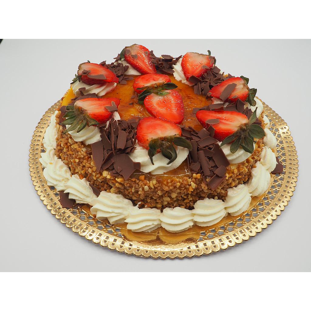 Tarta de Yema y Nata