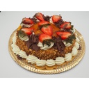 Tarta de Yema y Nata