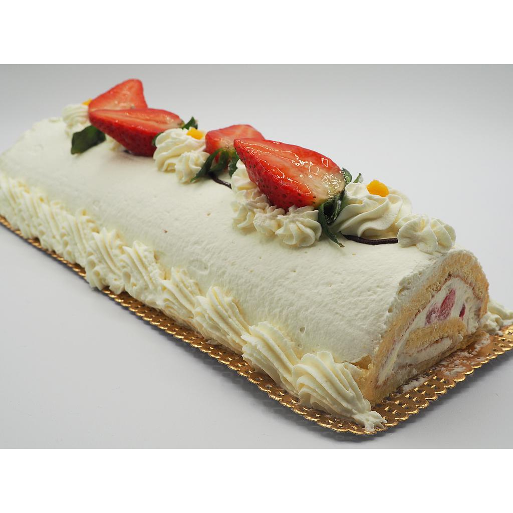 Brazo de Fresas con Nata