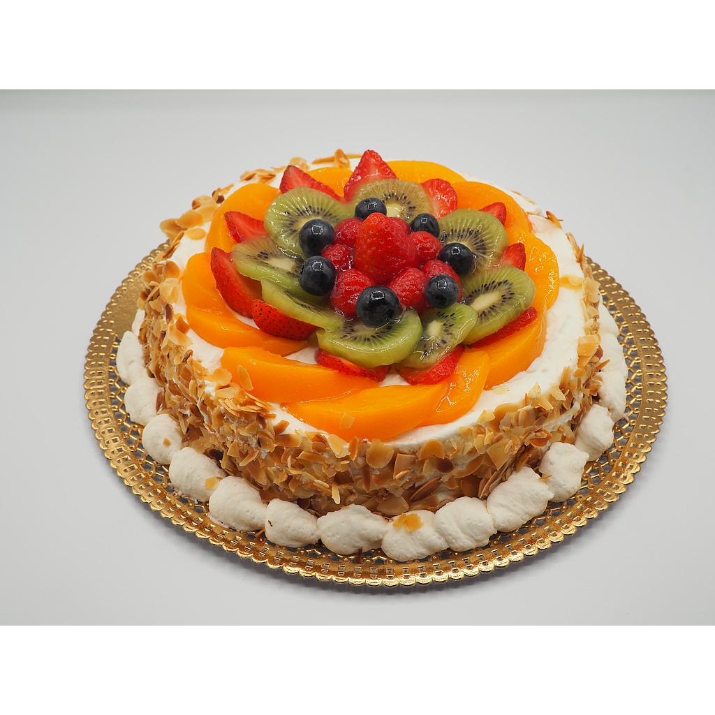 Tarta de Nata y Crema c/ Frutas