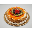 Tarta de Nata y Crema c/ Frutas