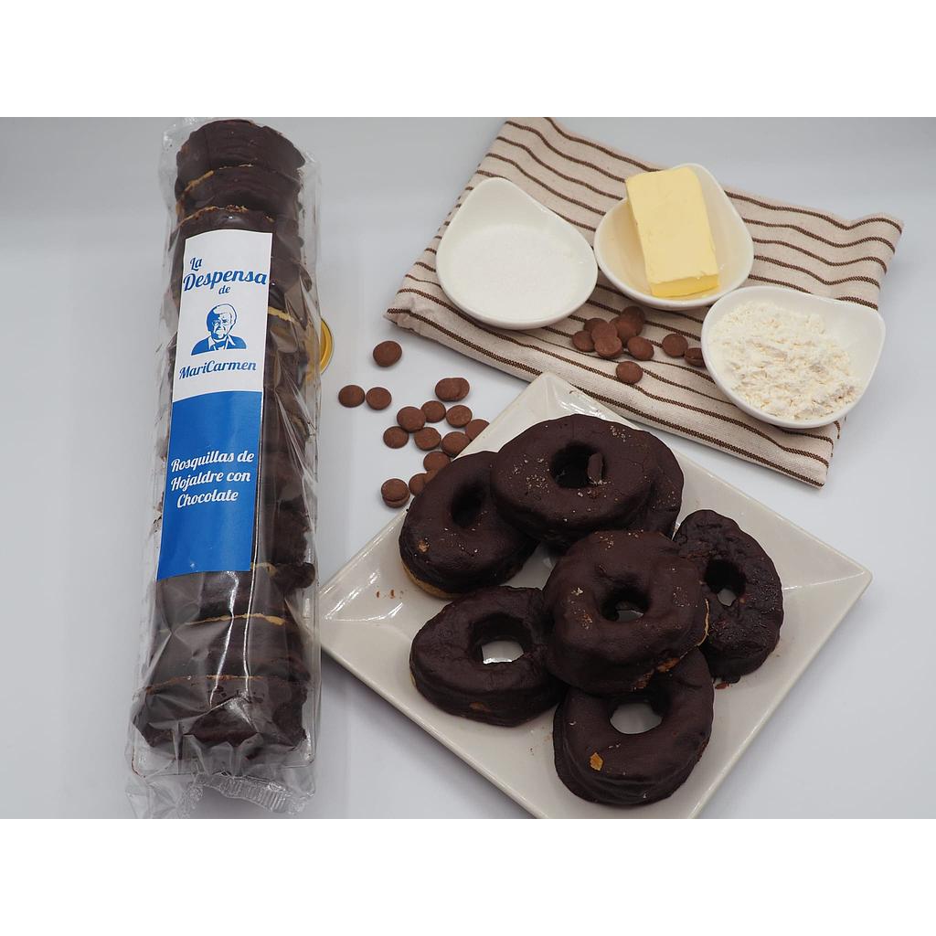 Rosquilla Hojaldre Choco Negro