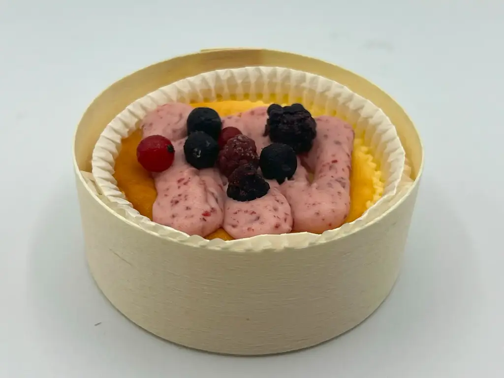 Mini Queso con Frutos Rojos
