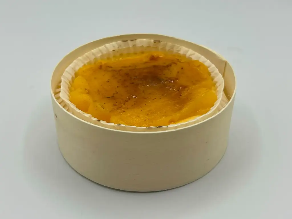 Mini Queso con Yema tostada