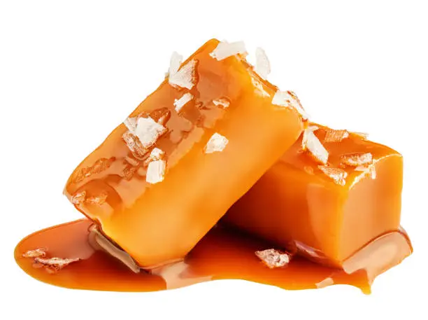 Helado de caramelo salado