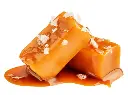 Helado de caramelo salado
