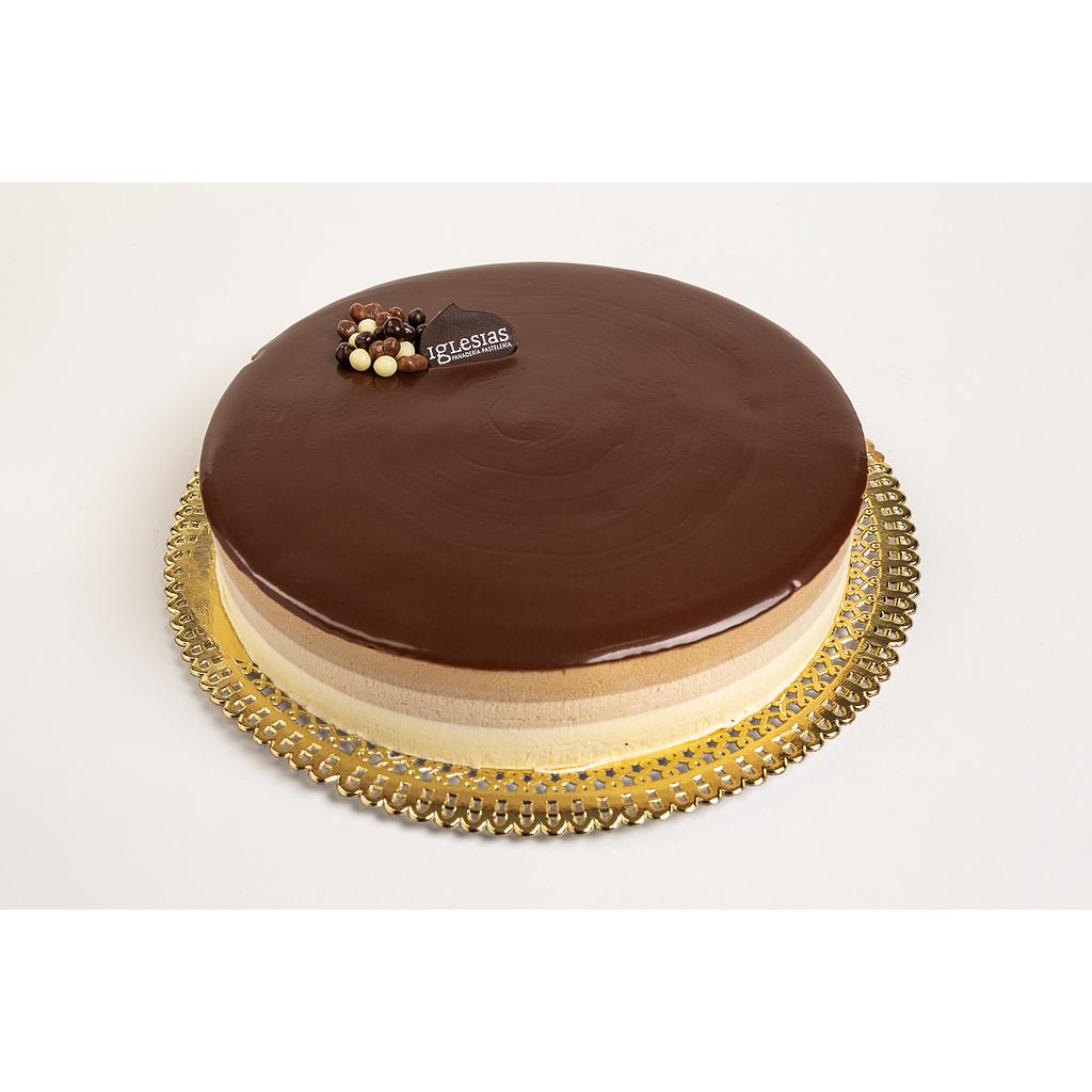 Tarta de Tres Chocolates Grande
