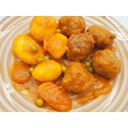 Albóndigas en salsa con patatas