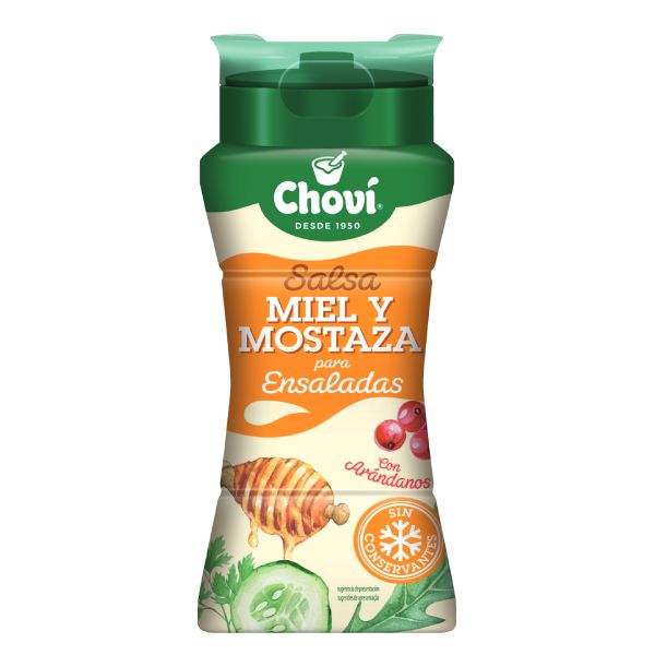 Salsa Chovi Miel y Mostaza 255 gr.
